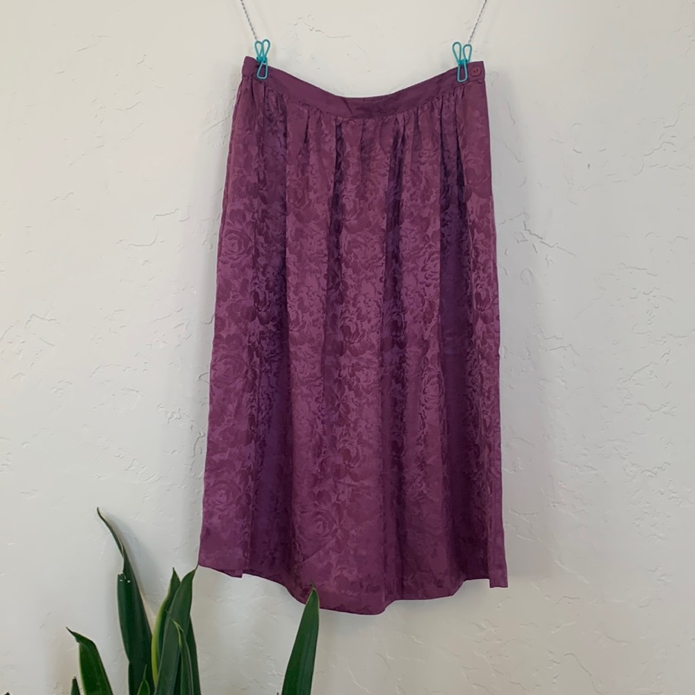 Vintage Silk Skirt
